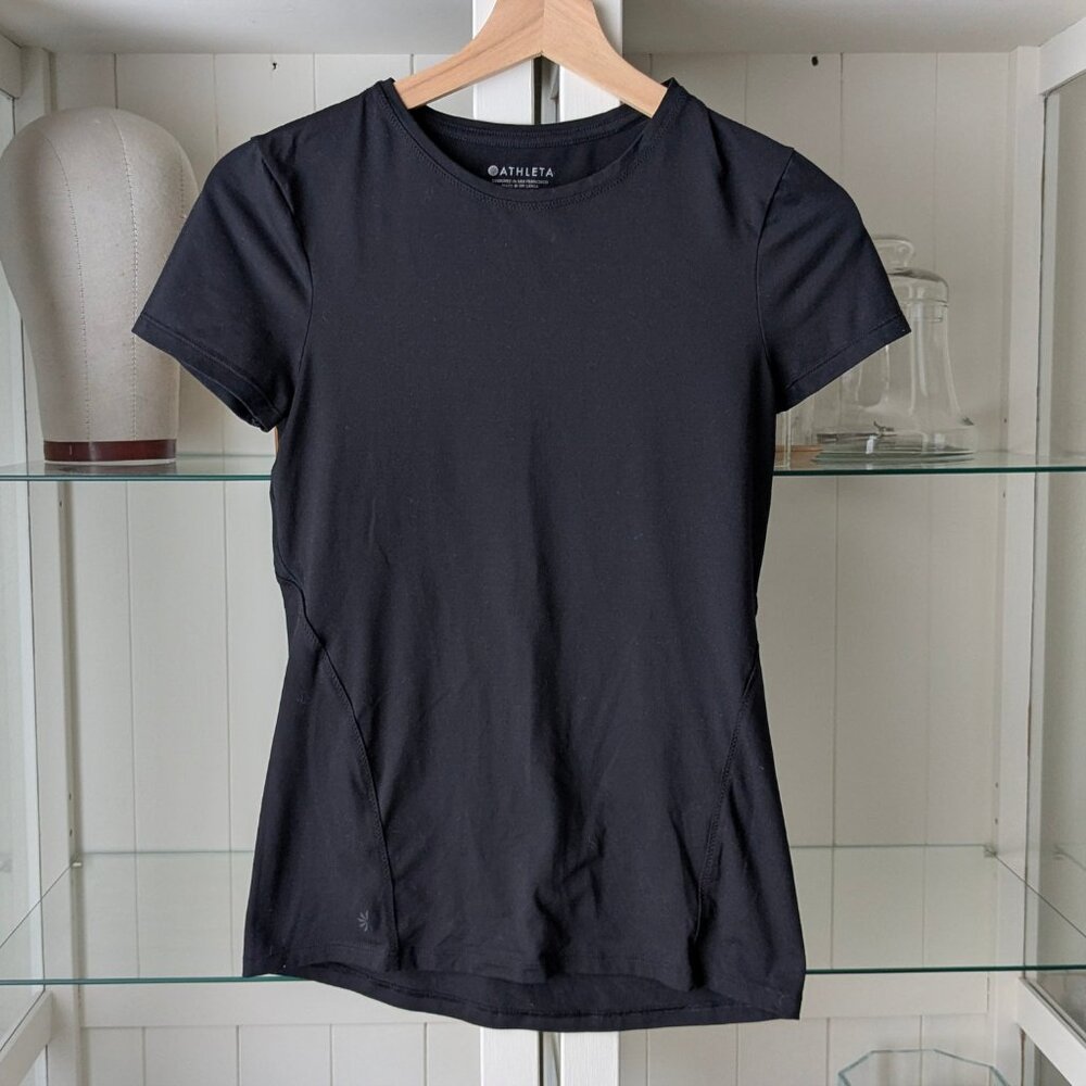 Athleta Black Tee